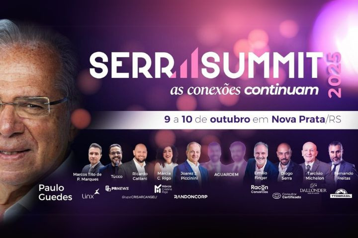 Serra Summit 2025: O que é o Serra Summit 2025, Ingressos, Palestrantes e Programação em Nova Prata/RS