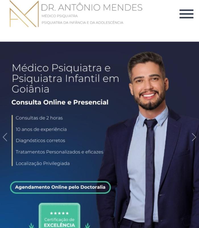 Case de Otimização de SEO para Médico Psiquiatra