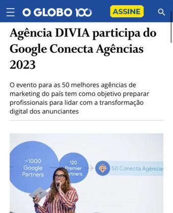 Agência DIVIA participa do Google Conecta Agências 2023